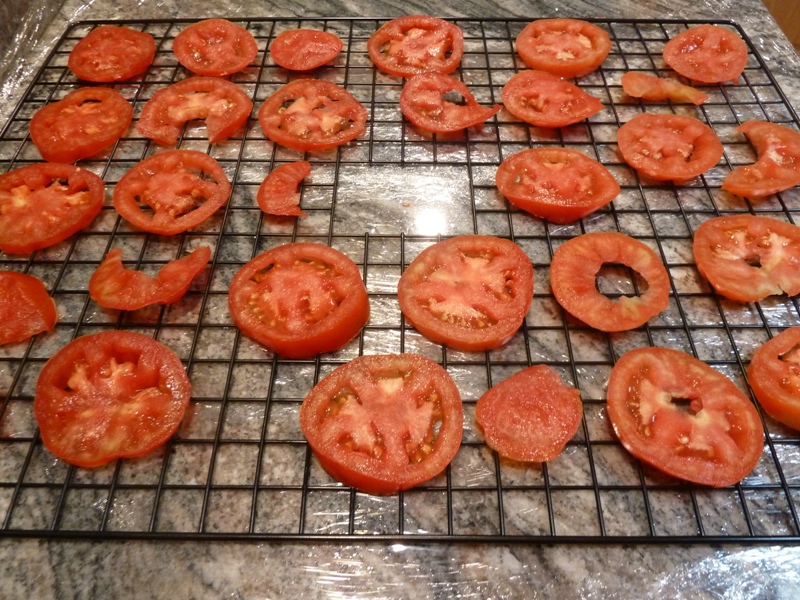 Dehydrating Tomatoes from your garden Smokin' Pete's BBQ