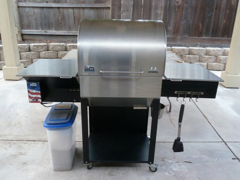 MAK 2 Star General pellet grill Part 2 Smokin