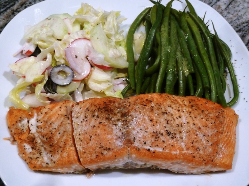 Baked Umpqua River King Salmon Smokin' Pete's BBQ