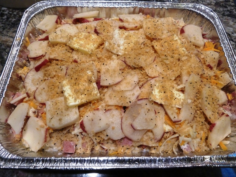 Scalloped Potatoes with SPAM - Smokin' Pete's BBQ
