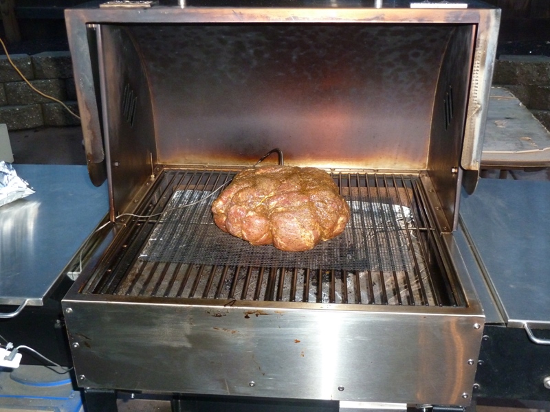 Foiled Boneless Pork Butt Smokin' Pete's BBQ