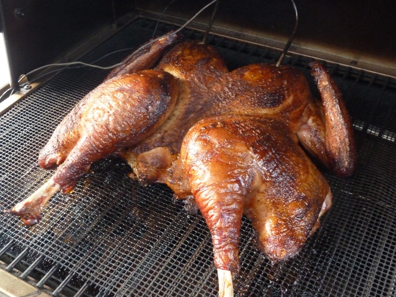 Smoked Spatchcock Turkey Smokin Pete s BBQ