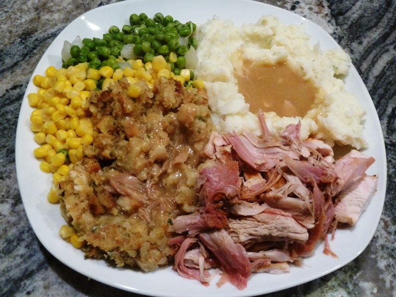 spatchcock turkey plate