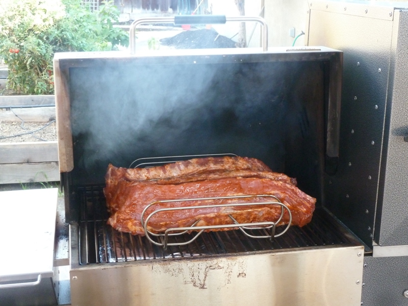 Pellet Grill Baby Backs Smokin' Pete's BBQ