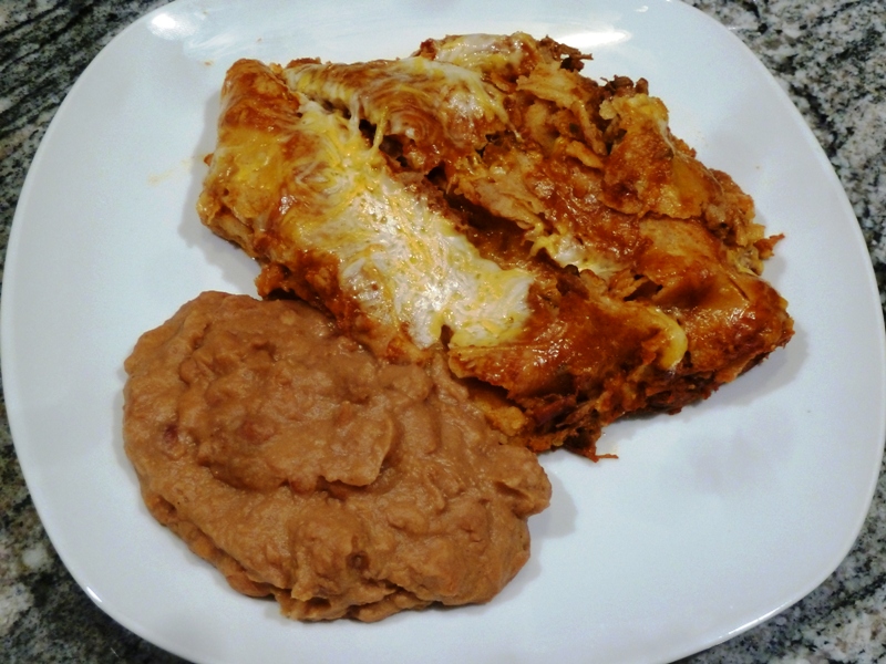 Chopped Brisket Enchiladas Smokin' Pete's BBQ