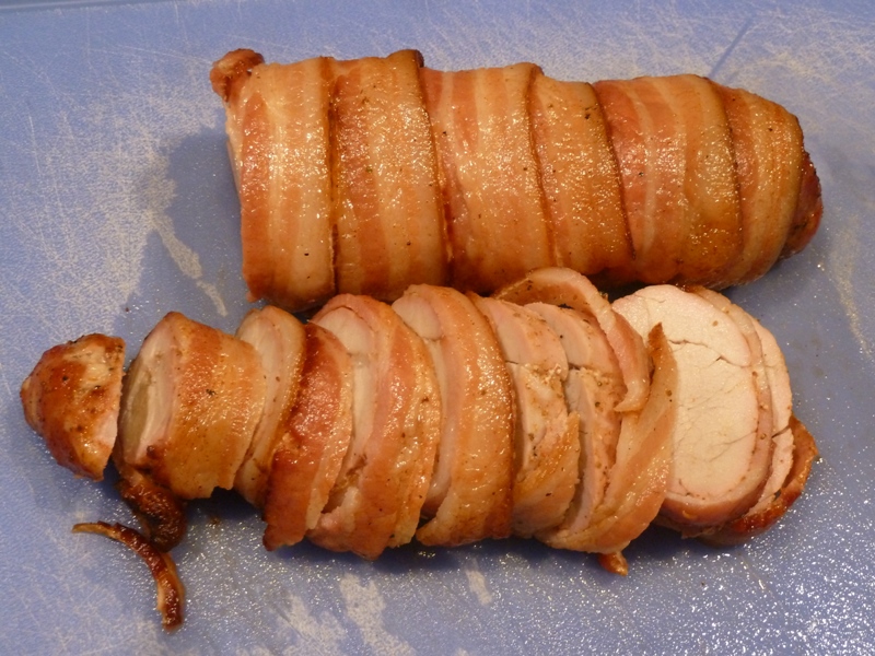 Roasted Baconwrapped Pork Tenderloins Smokin' Pete's BBQ