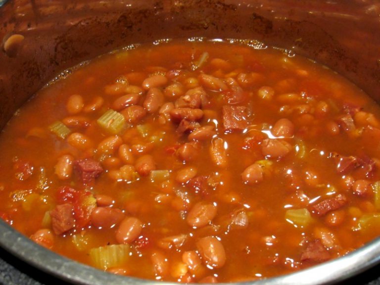 Instant Pot Pinto Beans and Ham Smokin' Pete's BBQ