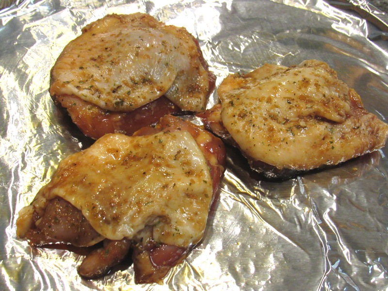 Oven Baked Marinaded Chicken Thighs Smokin' Pete's BBQ