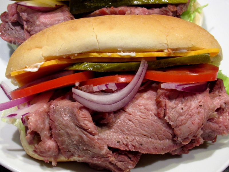 Smoked TriTip Sandwich Smokin' Pete's BBQ