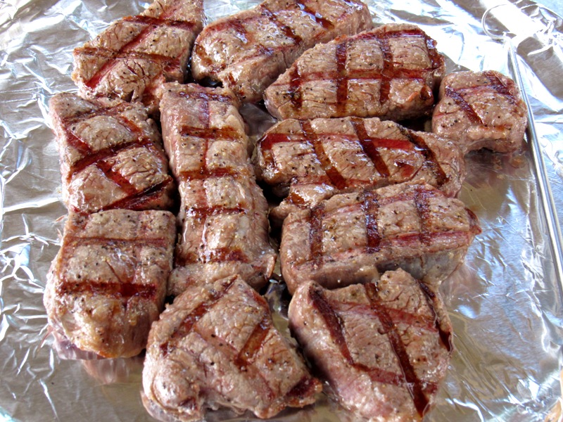 Grilled TriTip Steaks Smokin' Pete's BBQ