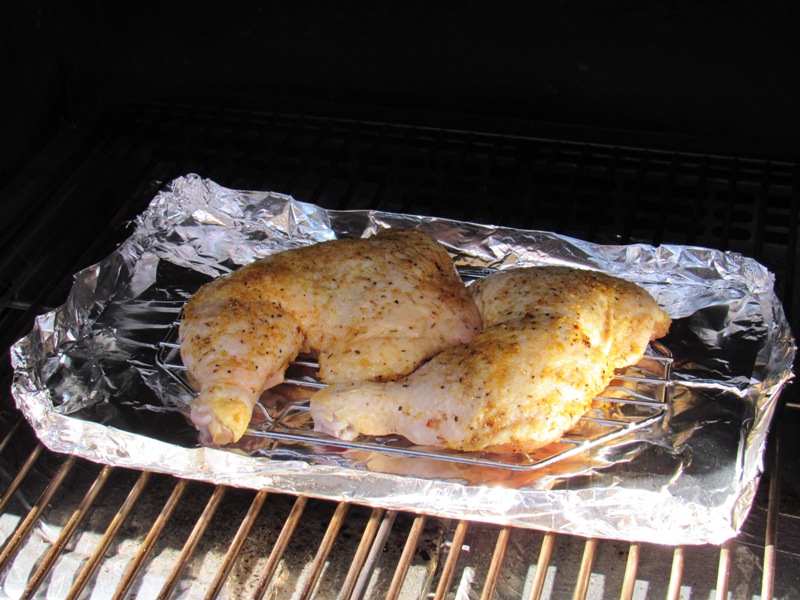 Roasted Chicken Quarters Smokin' Pete's BBQ