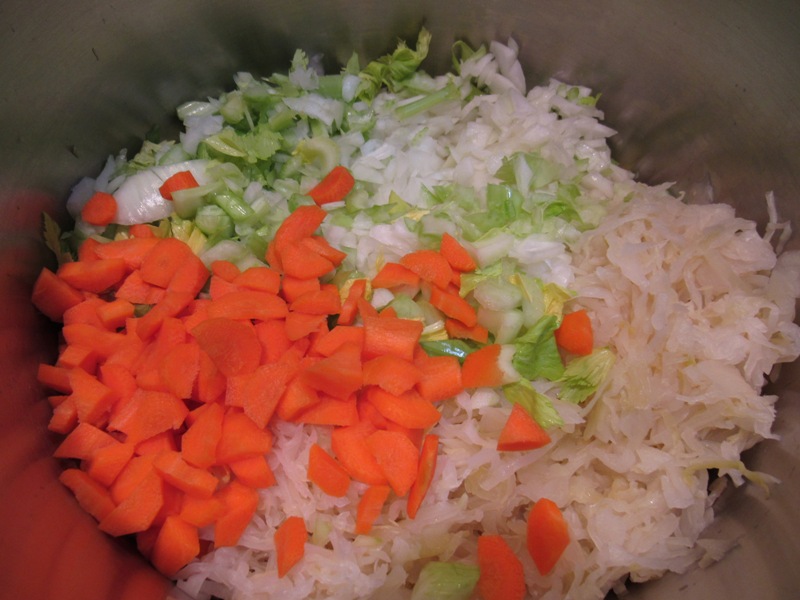 Sauerkraut and Pork Shoulder Butt Smokin' Pete's BBQ