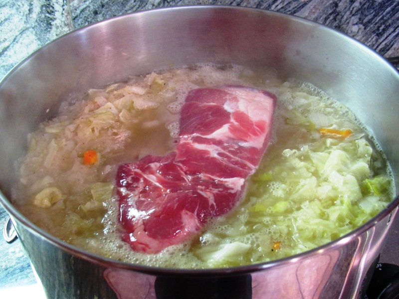 Sauerkraut and Pork Shoulder Butt Smokin' Pete's BBQ