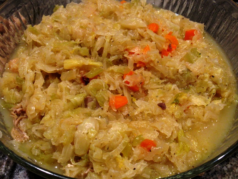 Sauerkraut and Pork Shoulder Butt Smokin' Pete's BBQ