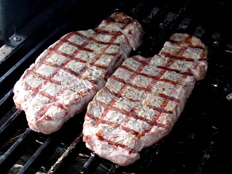 CookinPellets Grilled Strip Steak Smokin' Pete's BBQ