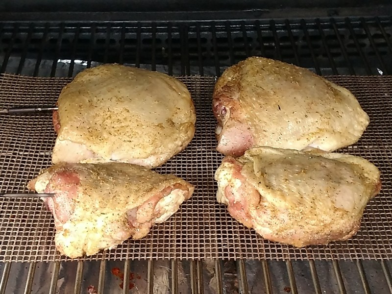 Smoked Turkey Thighs with Loaded Cauliflower Bake Smokin' Pete's BBQ
