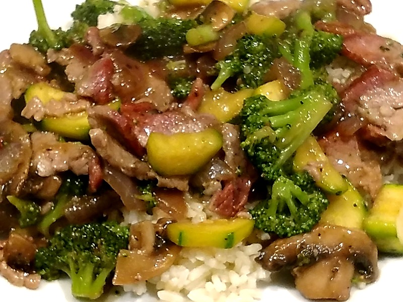 Smoked Tri Tip and Broccoli Stir Fry Smokin' Pete's BBQ