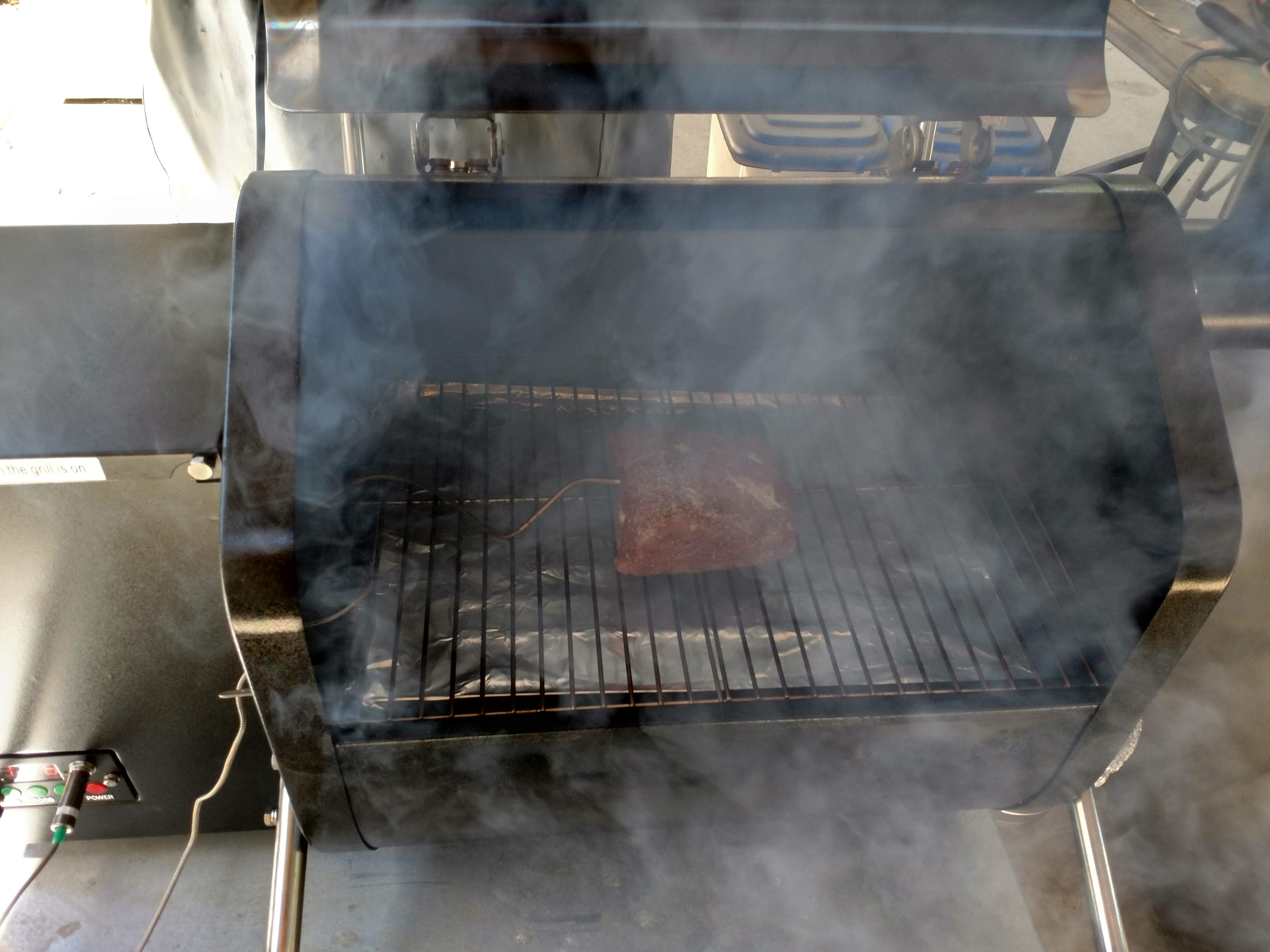 Smoked Blade End Pork Loin for Two Smokin' Pete's BBQ