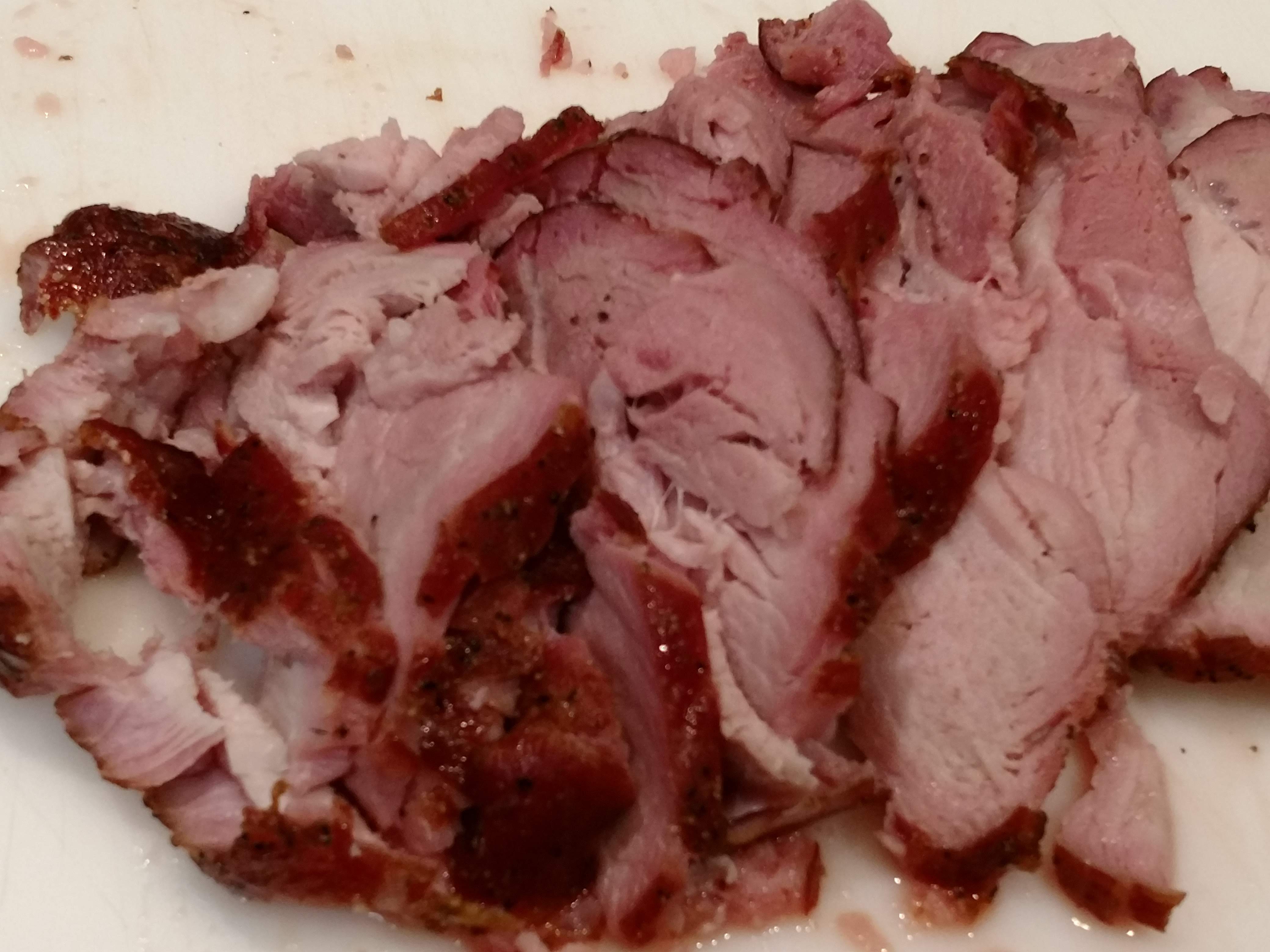 Smoked Blade End Pork Loin for Two Smokin' Pete's BBQ