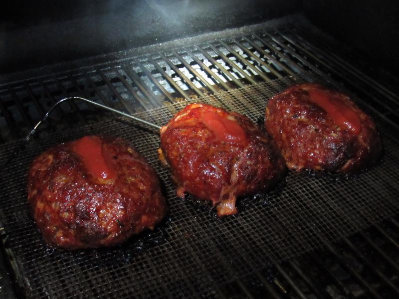 Hickory Smoked Mini Meatloaves