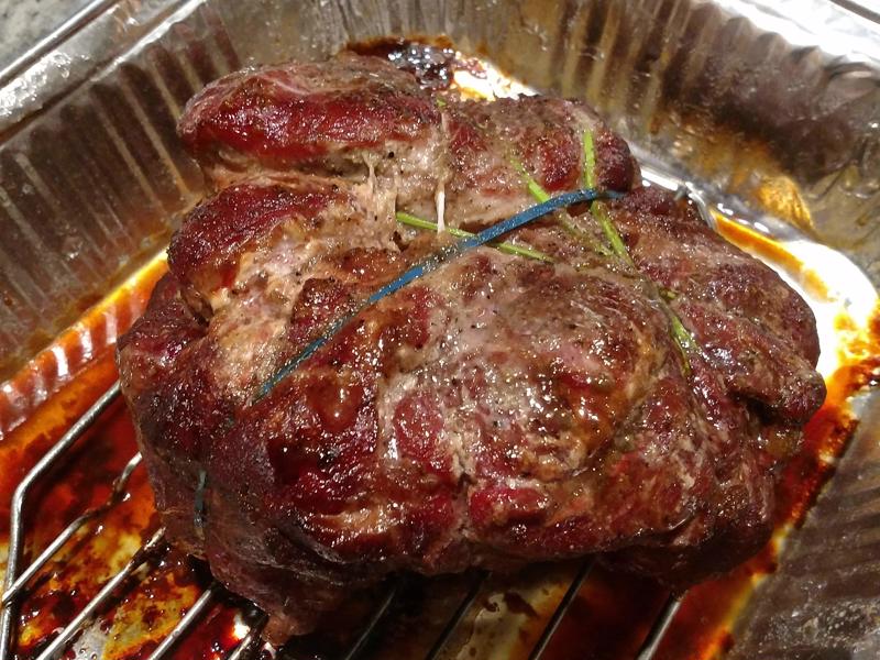 Maple Smoked Pork Butt Roast