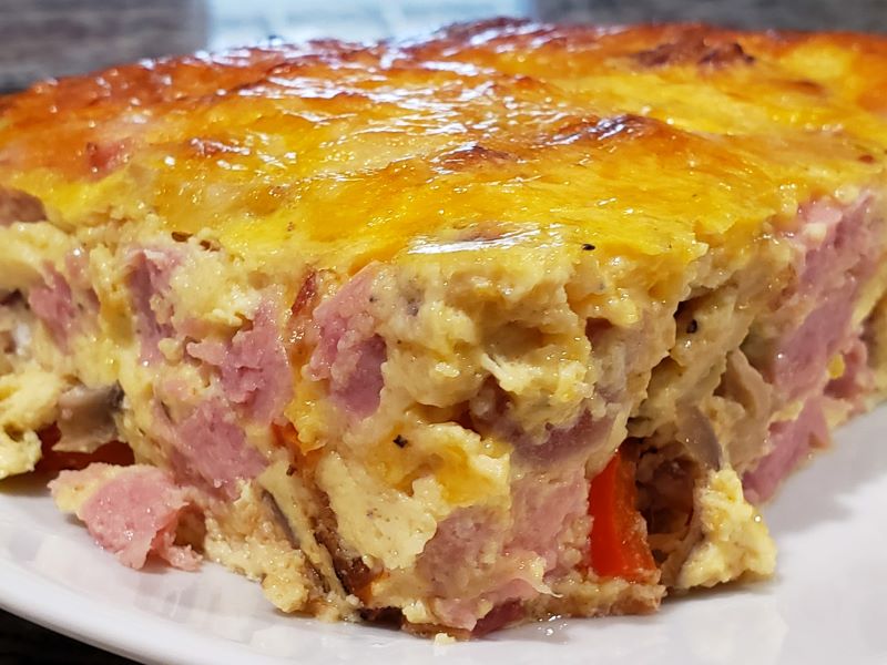 Low Carb Ham Breakfast Casserole Smokin' Pete's BBQ