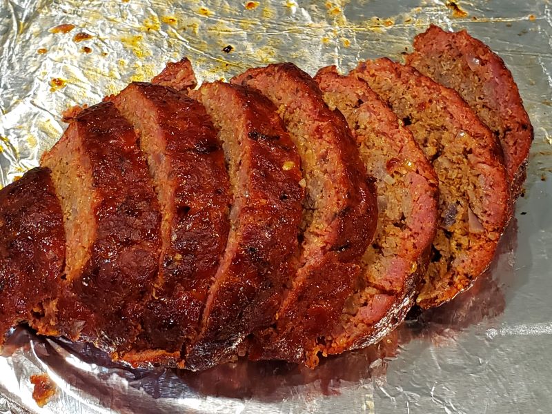 Low Carb Hickory Smoked Meatloaf