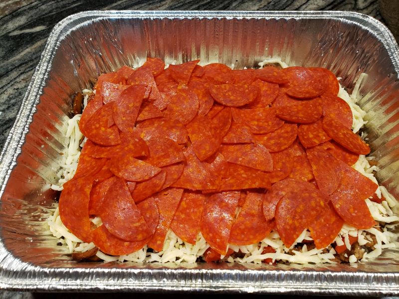 Low Carb Pepperoni Pizza Casserole Smokin' Pete's BBQ